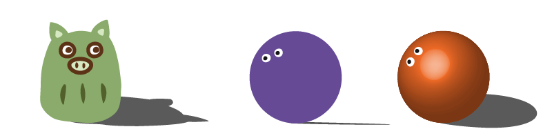 ウリタと円と球